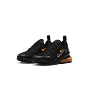 Nike Air Max 270 Multi Swoosh DV7143-001 - Bold Black and Gold with Dynamic Swoosh Design