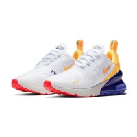 Nike Air Max 270 Philippines AH6789-105 - Vibrant White, Orange, and Blue Design with Iconic Air Max Comfort