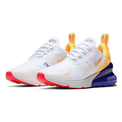 Nike Air Max 270 Philippines AH6789-105 - Vibrant White, Orange, and Blue Design with Iconic Air Max Comfort