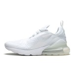 Nike Air Max 270 Triple White Sneakers - Clean and Stylish Design