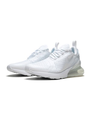 Nike Air Max 270 Triple White AH8050-101 - Clean All-White Design and Ultimate Comfort