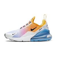 Nike Air Max 270 University Gold AH6789-702 - Gradient Gold, Orange, and Blue with Air Max Comfort