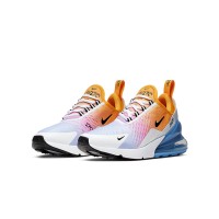 Nike Air Max 270 University Gold AH6789-702 - Gradient Gold, Orange, and Blue with Air Max Comfort