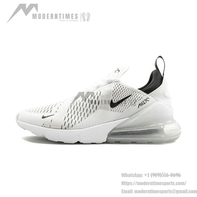 Nike Air Max 270 White Black Sneakers - Classic Style with Air Max Comfort