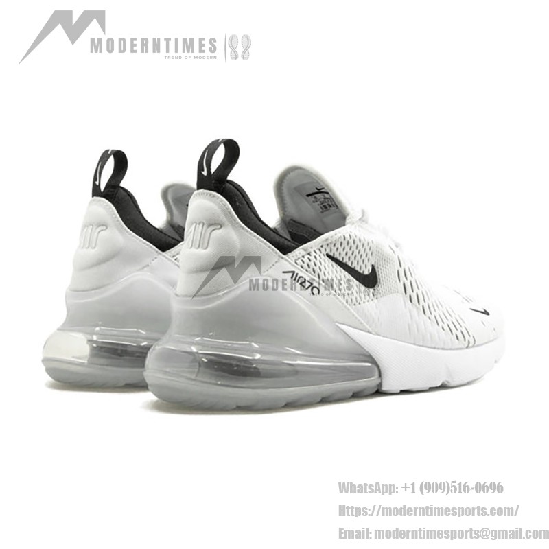 Nike Air Max 270 White Black Sneakers - Classic Style with Air Max Comfort