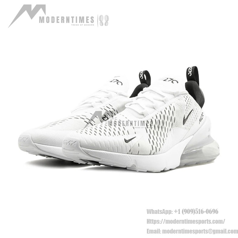 Nike Air Max 270 White Black Sneakers - Classic Style with Air Max Comfort