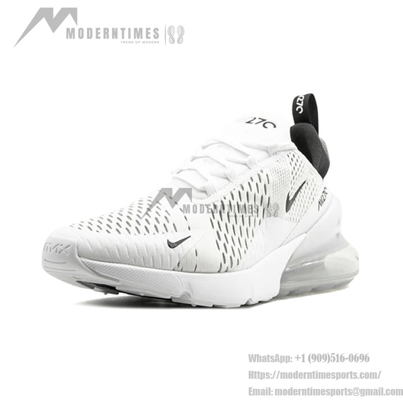 Nike Air Max 270 White Black Sneakers - Classic Style with Air Max Comfort