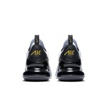 Nike Air Max 270 White Gold Sneakers - White and Gold Design with Air Max Cushioning