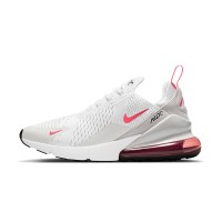 Nike Air Max 270 White Light Fusion Red DD7120-100 - Fresh White with Vibrant Red Accents and Air Max Cushioning