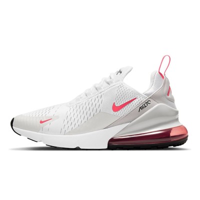 Nike Air Max 270 White Light Fusion Red DD7120-100 - Fresh White with Vibrant Red Accents and Air Max Cushioning