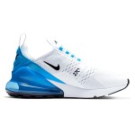 Nike Air Max 270 White Photo Blue Sneakers with Air Max Cushioning