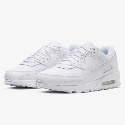 Nike Air Max 90 CN8490-100 - Triple White Sneakers | Sleek Design & Everyday Comfort