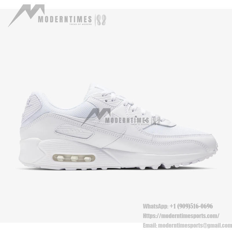 Nike Air Max 90 CN8490-100 - Triple White Sneakers