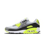 Nike Air Max 90 '30th Anniversary Volt' CD0881-103 featuring Volt accents on a grey and white base