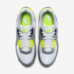 Nike Air Max 90 '30th Anniversary Volt' CD0881-103 featuring Volt accents on a grey and white base