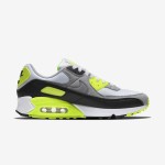 Nike Air Max 90 '30th Anniversary Volt' CD0881-103 featuring Volt accents on a grey and white base