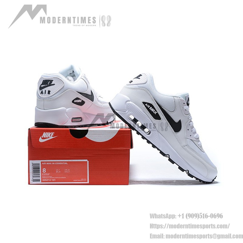 Nike Air Max 90 325213-131 - White with Black Accents