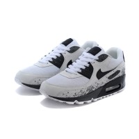 Nike Air Max 90 'Gray Splatter' DX0128-001 | Gradient Splatter Design with Iconic Max Air Cushioning