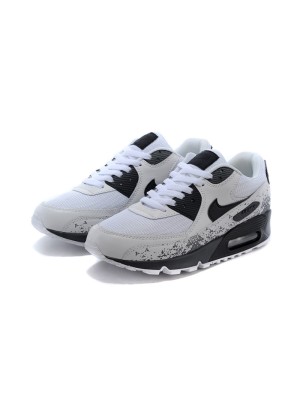 Nike Air Max 90 'Gray Splatter' DX0128-001 | Gradient Splatter Design with Iconic Max Air Cushioning