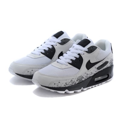 Nike Air Max 90 'Gray Splatter' DX0128-001 | Gradient Splatter Design with Iconic Max Air Cushioning