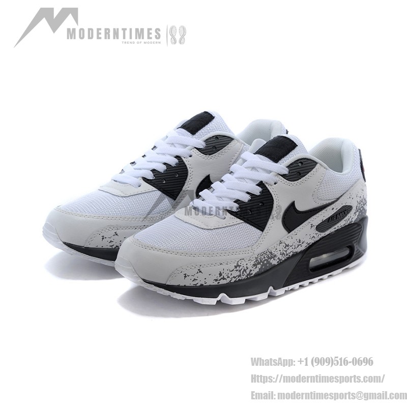 Nike Air Max 90 'Gray Splatter' DX0128-001 - Bold Gradient Splatter Sneakers