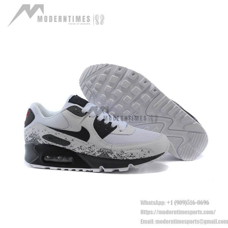 Nike Air Max 90 'Gray Splatter' DX0128-001 - Bold Gradient Splatter Sneakers