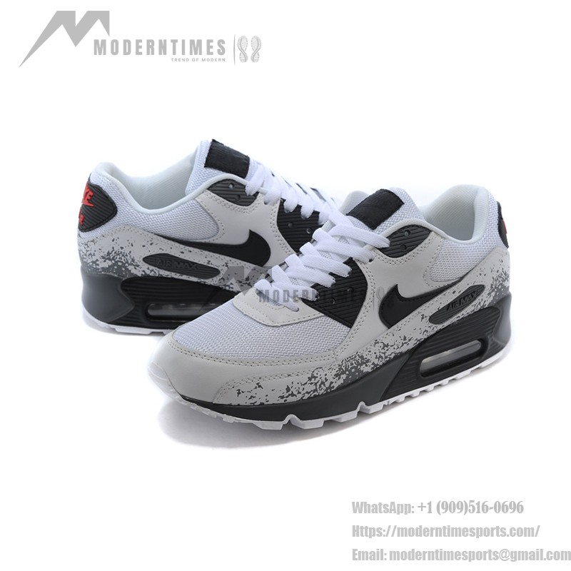 Nike Air Max 90 'Gray Splatter' DX0128-001 - Bold Gradient Splatter Sneakers