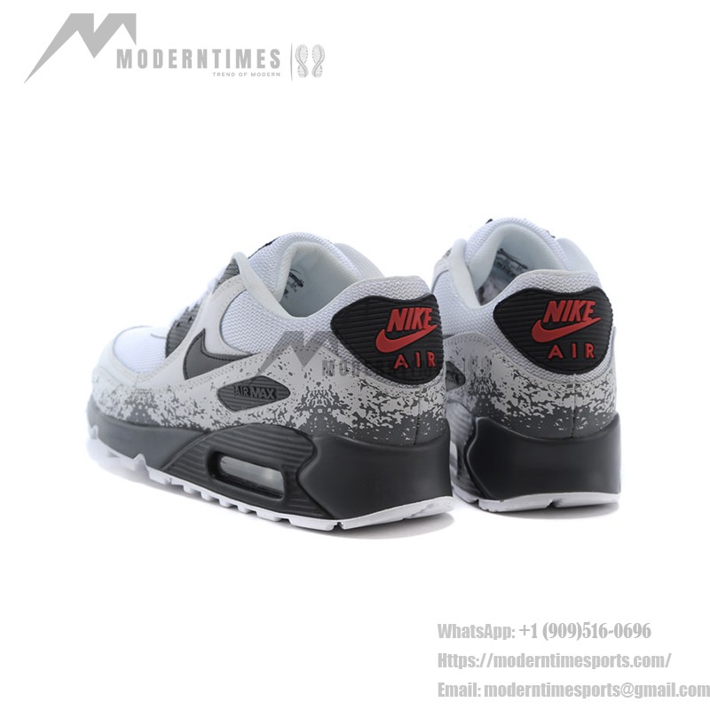 Nike Air Max 90 'Gray Splatter' DX0128-001 - Bold Gradient Splatter Sneakers