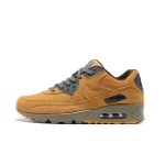 Nike Air Max 90 683282-700 - Premium Wheat Suede with Olive Accents