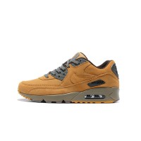 Nike Air Max 90 683282-700 - Premium Wheat Suede with Olive Accents | Classic Design & Everyday Comfort