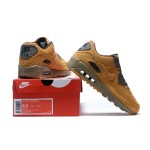 Nike Air Max 90 683282-700 - Premium Wheat Suede with Olive Accents