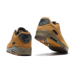 Nike Air Max 90 683282-700 - Premium Wheat Suede with Olive Accents