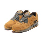 Nike Air Max 90 683282-700 - Premium Wheat Suede with Olive Accents