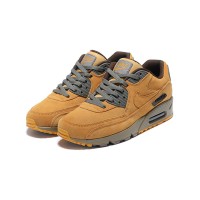 Nike Air Max 90 683282-700 - Premium Wheat Suede with Olive Accents | Classic Design & Everyday Comfort