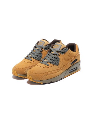 Nike Air Max 90 683282-700 - 프리미엄 밀색 스웨이드와 올리브 디테일 | 클래식 디자인 & 데일리 편안함