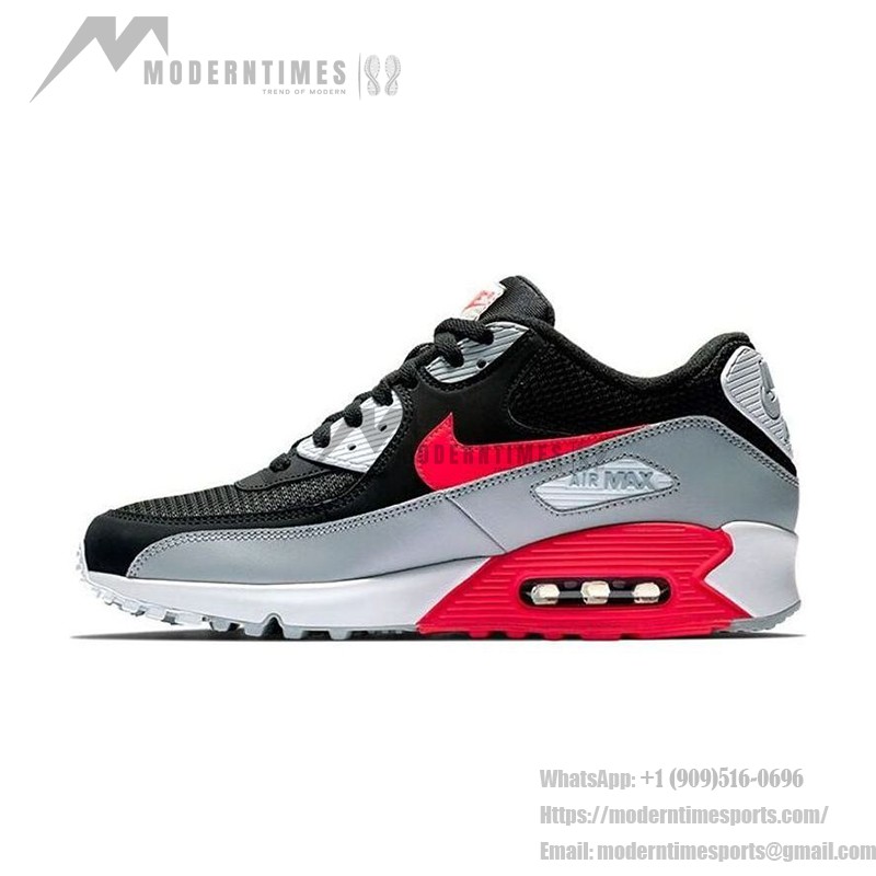 Nike Air Max 90 'Infrared' AJ1285-012 - 인프라레드 악센트와 Max Air 쿠셔닝의 대담한 스니커즈