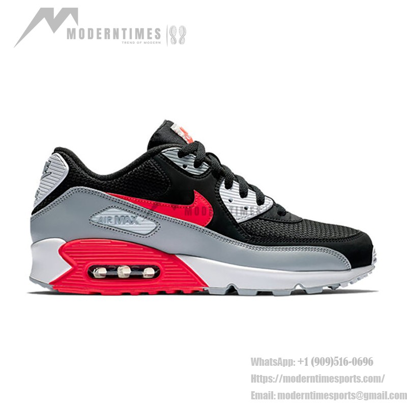 Nike Air Max 90 'Infrared' AJ1285-012 - 인프라레드 악센트와 Max Air 쿠셔닝의 대담한 스니커즈