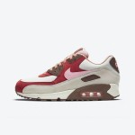 Nike Air Max 90 CU1816-100 Bacon Edition Sneakers in Cream, Red, and Pink