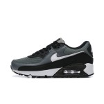 Nike Air Max 90 CN8490-002 - Black and Grey Sneakers with White Swoosh