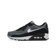 Nike Air Max 90 CN8490-002 - Schwarze und graue Sneakers mit weißem Swoosh | Stilvoller und bequemer Alltagsschuh