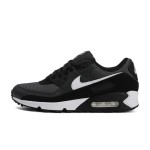 Black and dark green Nike Air Max 90 sneakers with white Swoosh