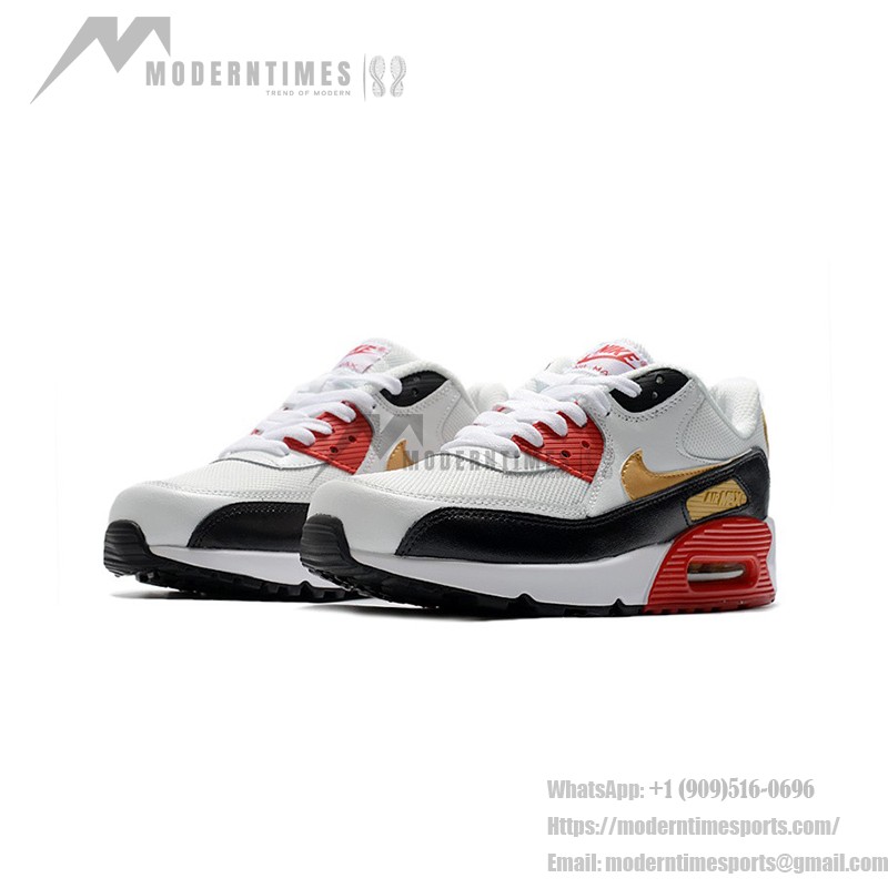 Nike Air Max 90 CNY 'Chinese New Year' CU3005-171 in white, red, gold, and black