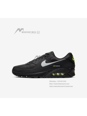Nike Air Max 90 'Black/Volt Green' CV1634-001 | Sleek Black Design with Neon Green Accents and Max Air Comfort