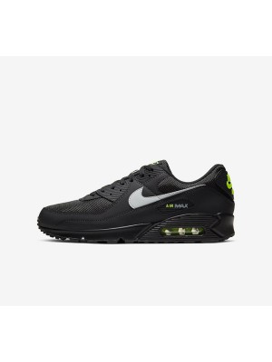 Nike Air Max 90 'Black/Volt Green' CV1634-001 | Sleek Black Design with Neon Green Accents and Max Air Comfort