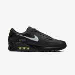 Nike Air Max 90 'Black/Volt Green' CV1634-001 - Bold Black Sneakers with Neon Green Accents