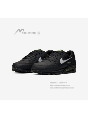 Nike Air Max 90 'Black/Volt Green' CV1634-001 | Sleek Black Design with Neon Green Accents and Max Air Comfort
