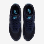 Nike Air Max 90 'Navy Blue' CV1634-400 - Stylish Navy Sneakers with Light Blue Accents