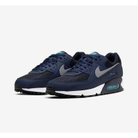 Nike Air Max 90 'Navy Blue' CV1634-400 | Sleek Navy Design with Light Blue Accents and Max Air Comfort