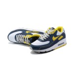 Nike Air Max 90 DC9845-101 Navy Blue Sneakers with Yellow Accents