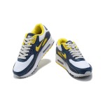 Nike Air Max 90 DC9845-101 Navy Blue Sneakers with Yellow Accents